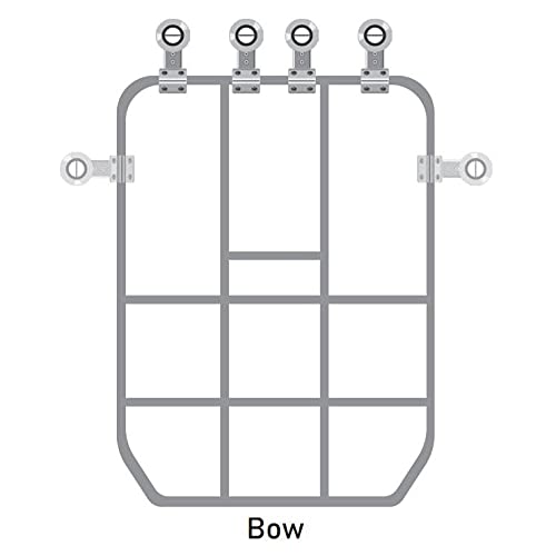 Fishmaster rod holder comes with 5-year warranty and durable finish