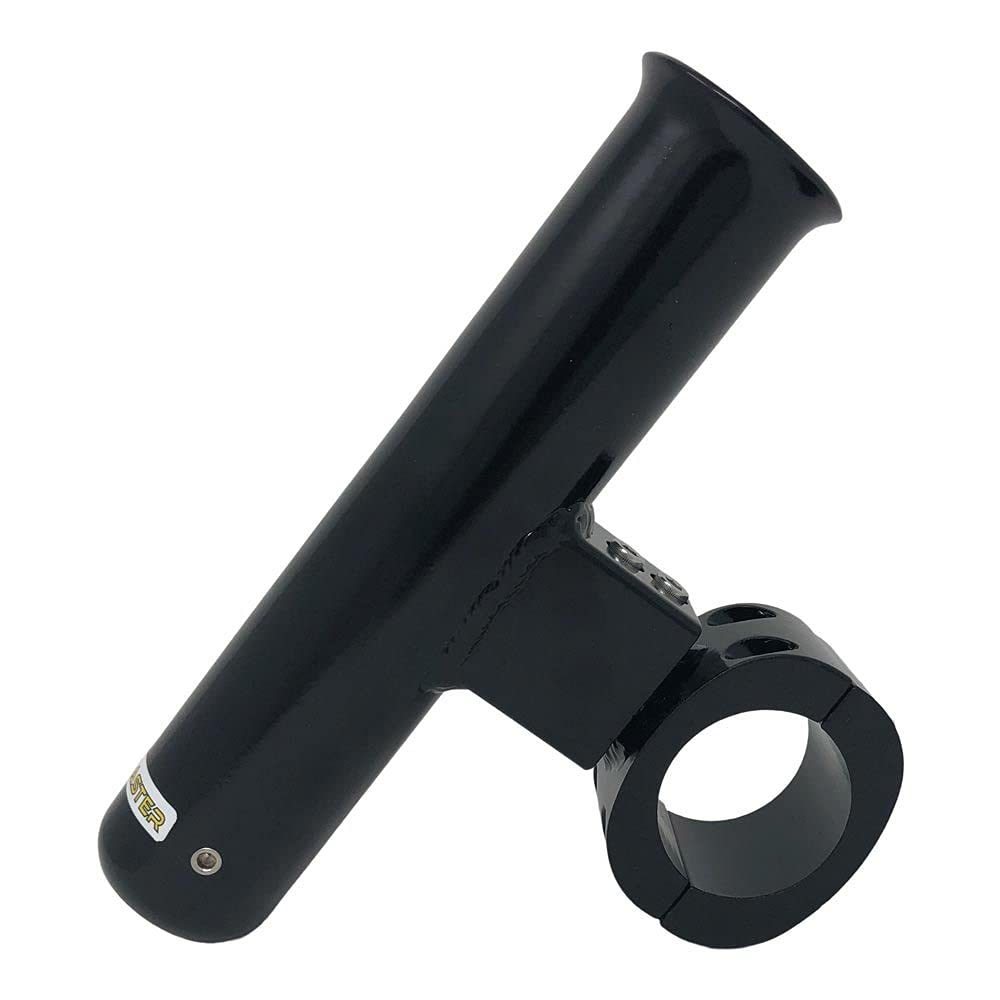 Fishmaster rod holder showing two pivot points for vertical and 360-degree rotation