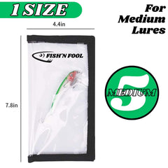 Lure wrap with hook and loop closure on rod