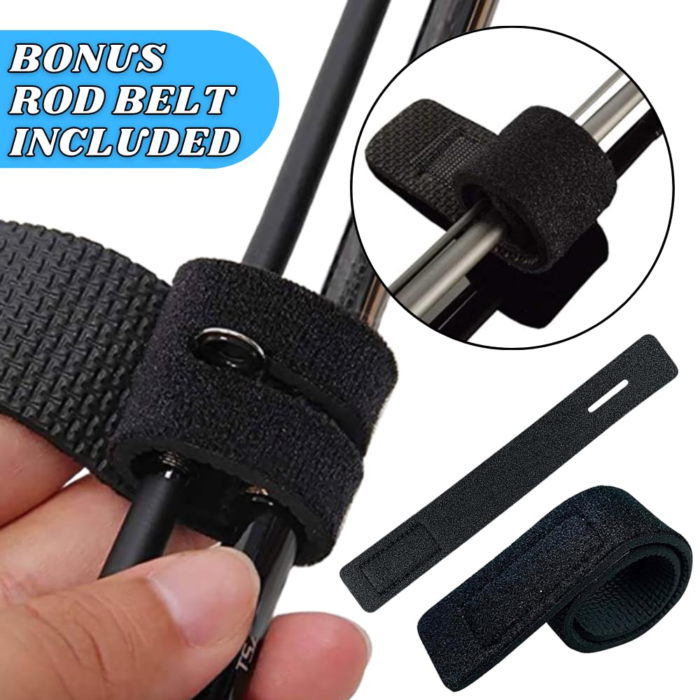 Five lure wraps included in package