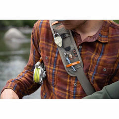 Colorado-made Arrowhead Zinger retractable lanyard in Moss