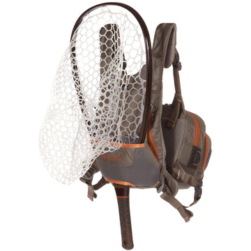 fishpond Cross-Current Chest Pack magnetic pocket stores small flies and tippet for fast re-rigs
