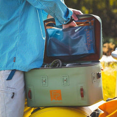 Fishpond Cutbank Gear Bag with 22 liters capacity for organized gear.