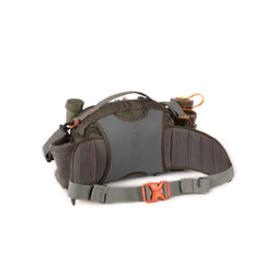 Waist strap and side compression detail