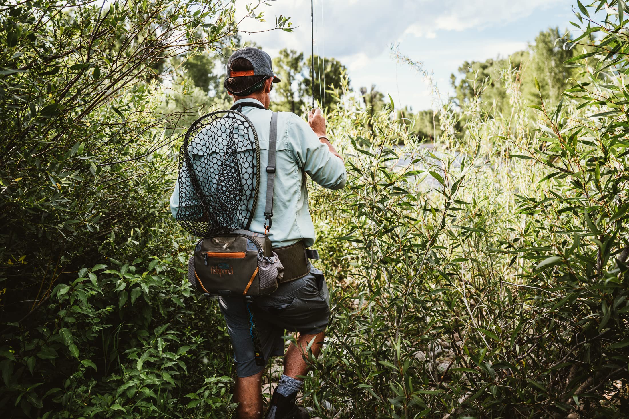 Hypalon attachment points for tippet holders and tools