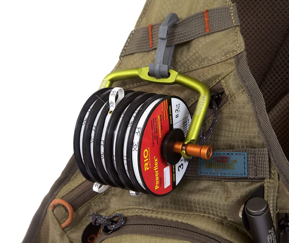 All-new Headgate design in Lichen shown with spools