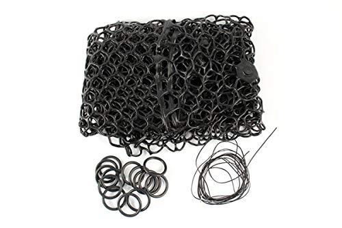 Fishpond Nomad replacement rubber net, fifteen-inch, easy handling and gentle fish contact.