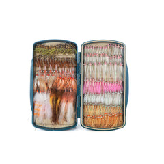 fishpond Pescador Baja Blue interior view with secure fly compartments