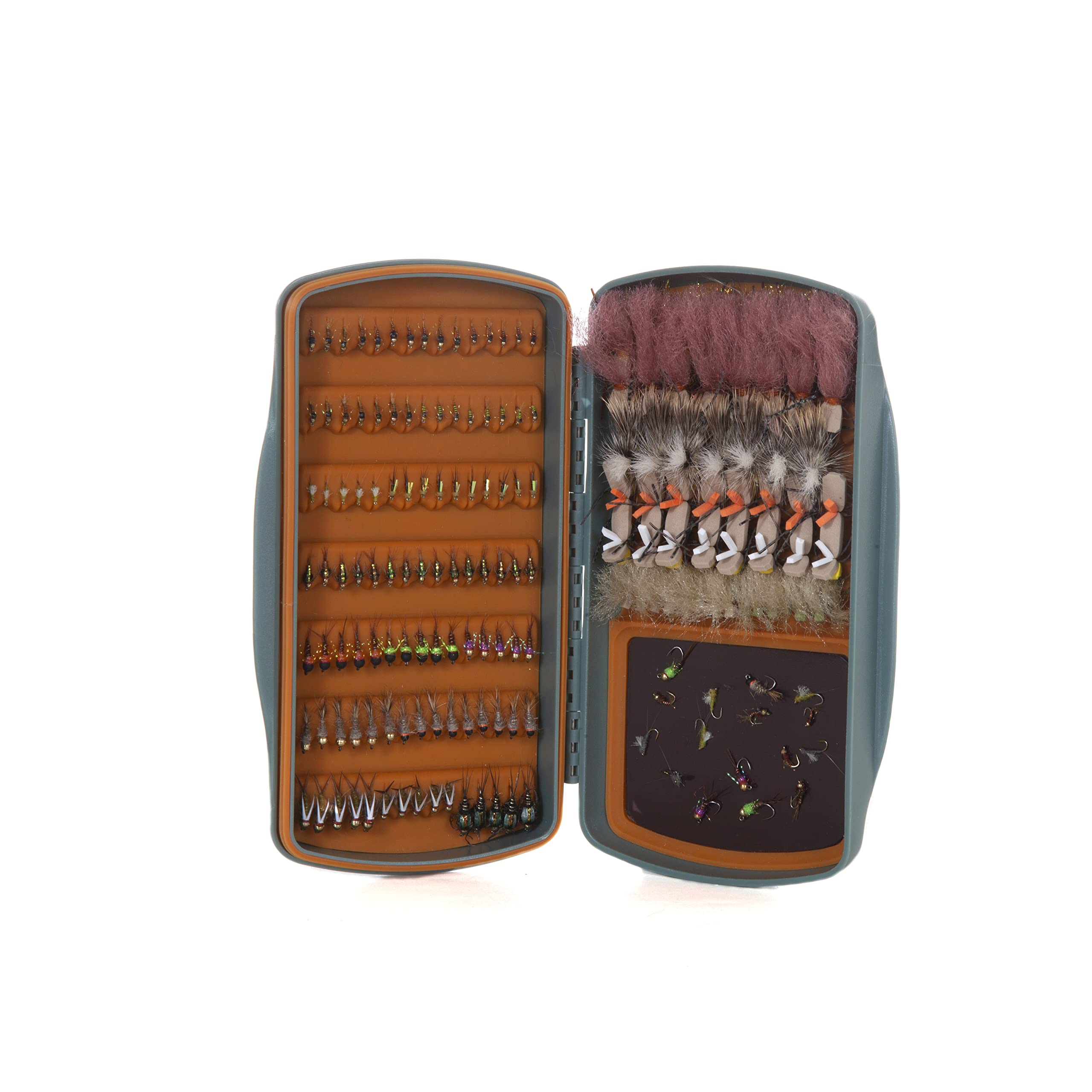 Fishpond Pescador MagPad Fly Box Smoke Grey with 165 fly slits
