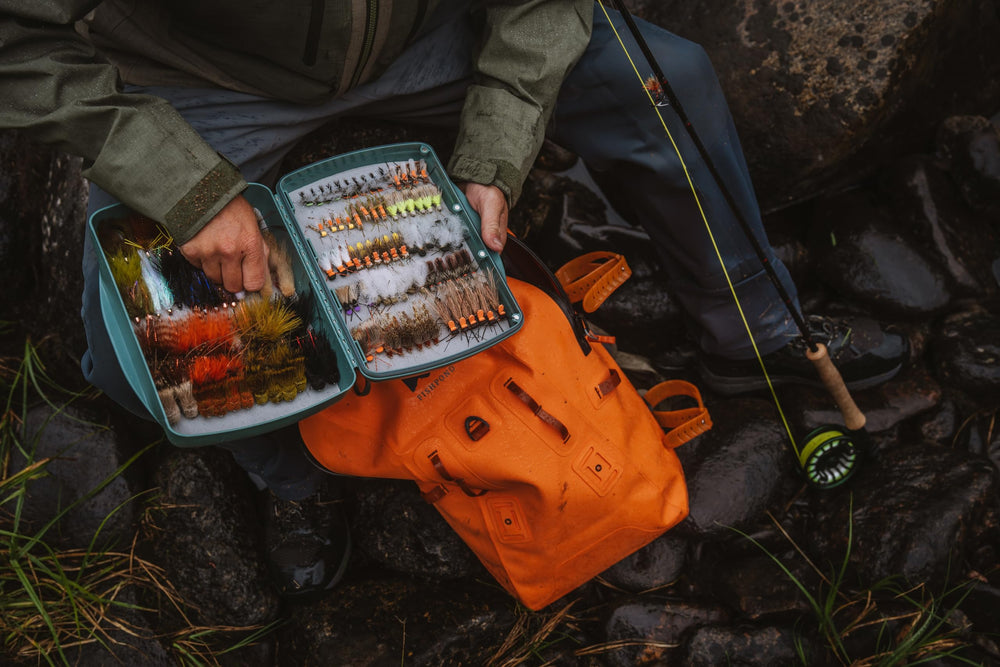 Fishpond Pescador XL high capacity holds hundreds of flies.