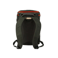 Fishpond River Bank Backpack Duskwood side view highlights compact profile for city commutes