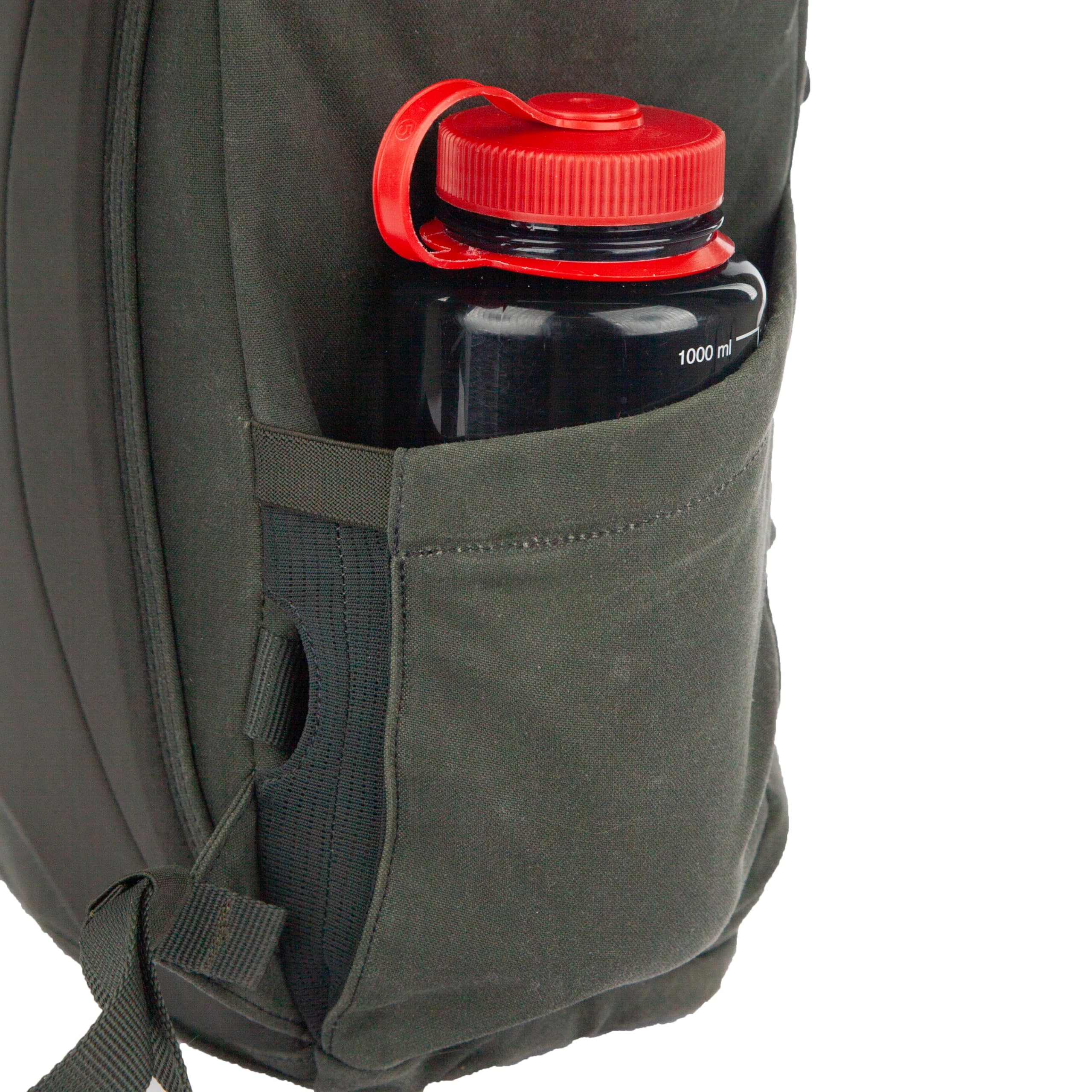 Fishpond River Bank Backpack Duskwood zipper detail with YKK AquaGuard for weather protection