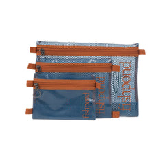 The Fishpond Sandbar Travel Pouch Large with transparent mesh for quick access to tools