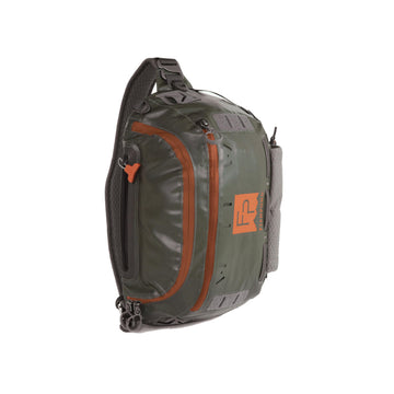 Stormshadow Sling Pack front view showing ambidextrous design