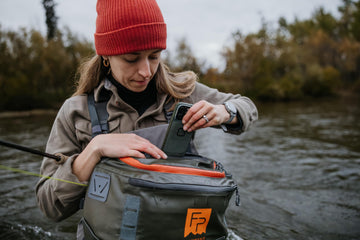 Stormshadow Sling Pack waterproof fabric close-up