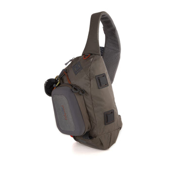 Front view of Fishpond Summit 2.0 Sling Pack Granite