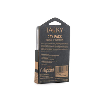 Fishpond Tacky Day Pack silicone anchoring keeps flies in place.