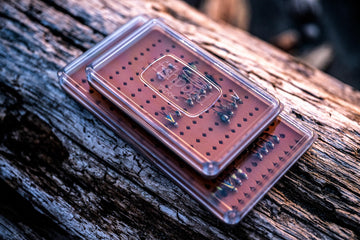 Burnt orange color and compact size for travel