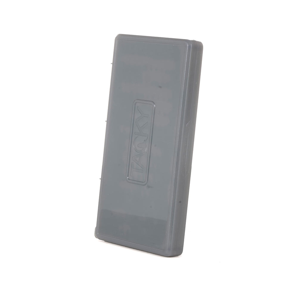 Fishpond Tacky Original 2X fly box silicone anchoring for reliable fly retention.