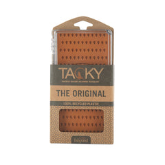 Fishpond Tacky Original Fly Box open lid with flies visible for quick access