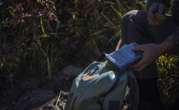Fishpond Tacky Original Fly Box withstands temperature swings for field reliability.