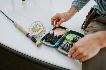 Fishpond Tacky Pescador Fly Box Baja Blue Large designed for long-lasting durability.