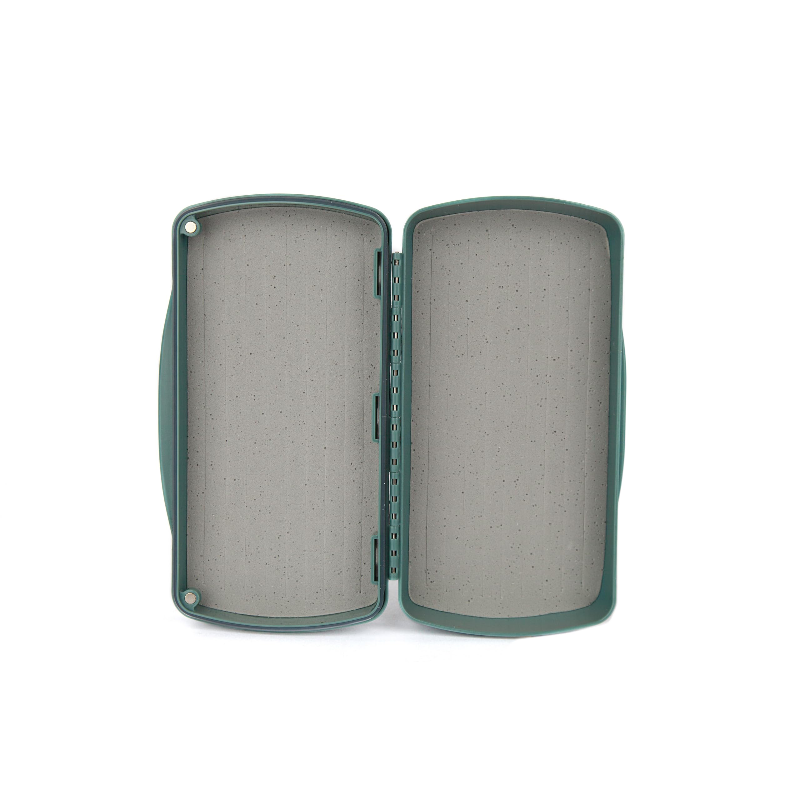 Fishpond Tacky Pescador Fly Box large with dynamic foam closed for secure fly storage.
