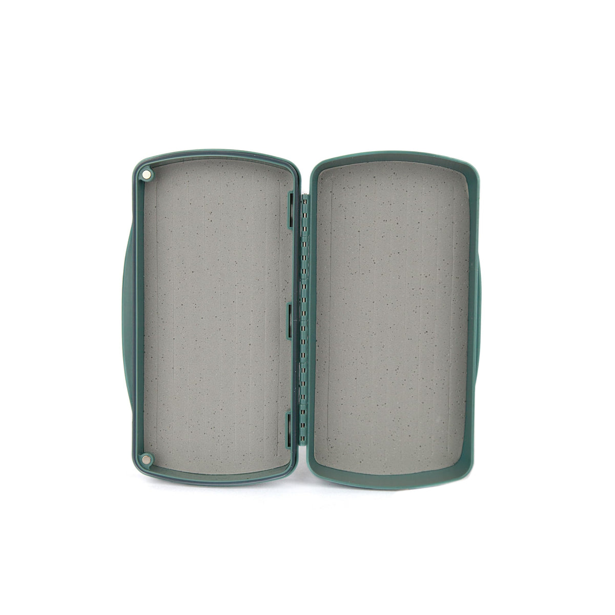 Fishpond Tacky Pescador Fly Box large with dynamic foam closed for secure fly storage.