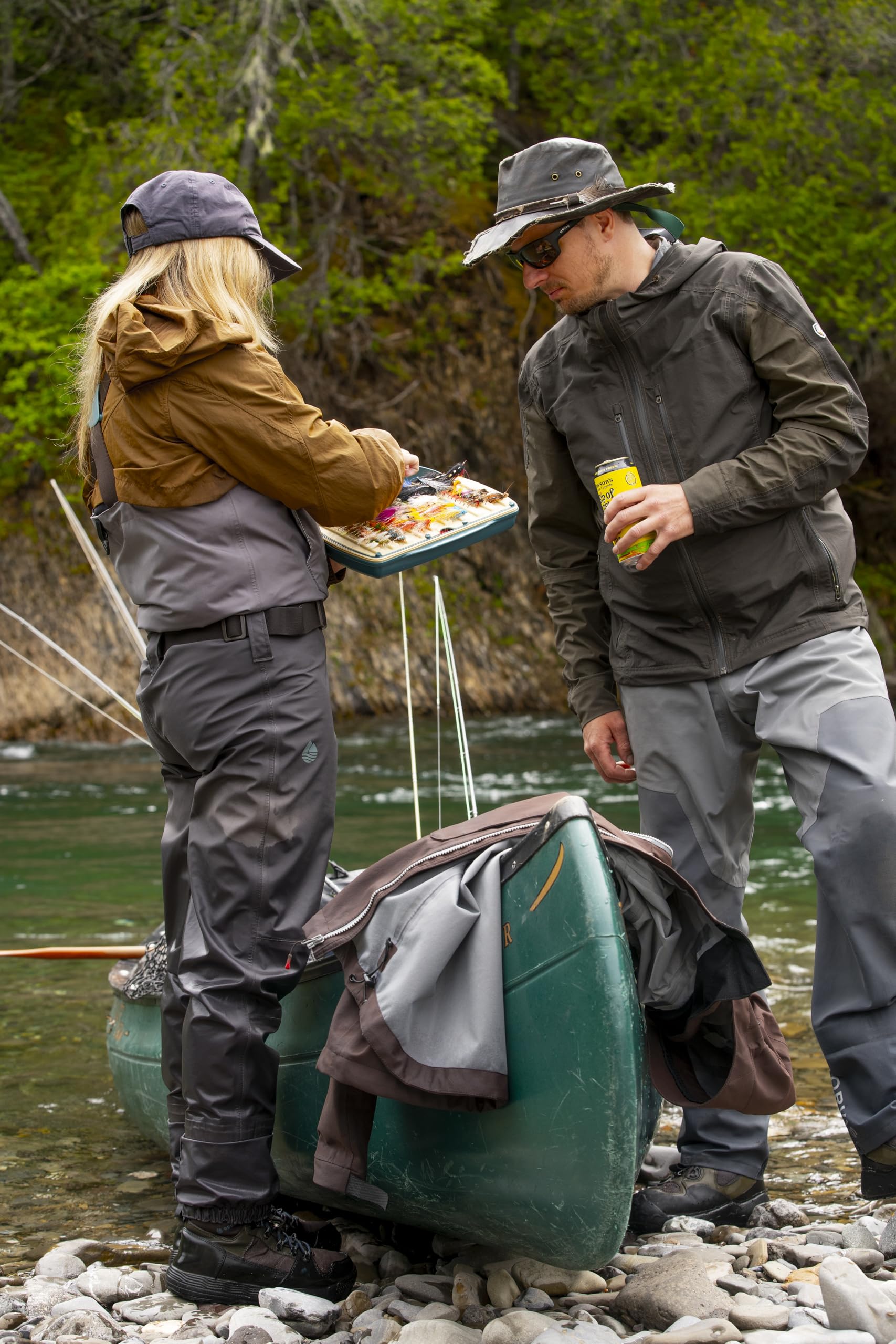 Fishpond Tacky Pescador expansion leaf resists extreme water temperatures
