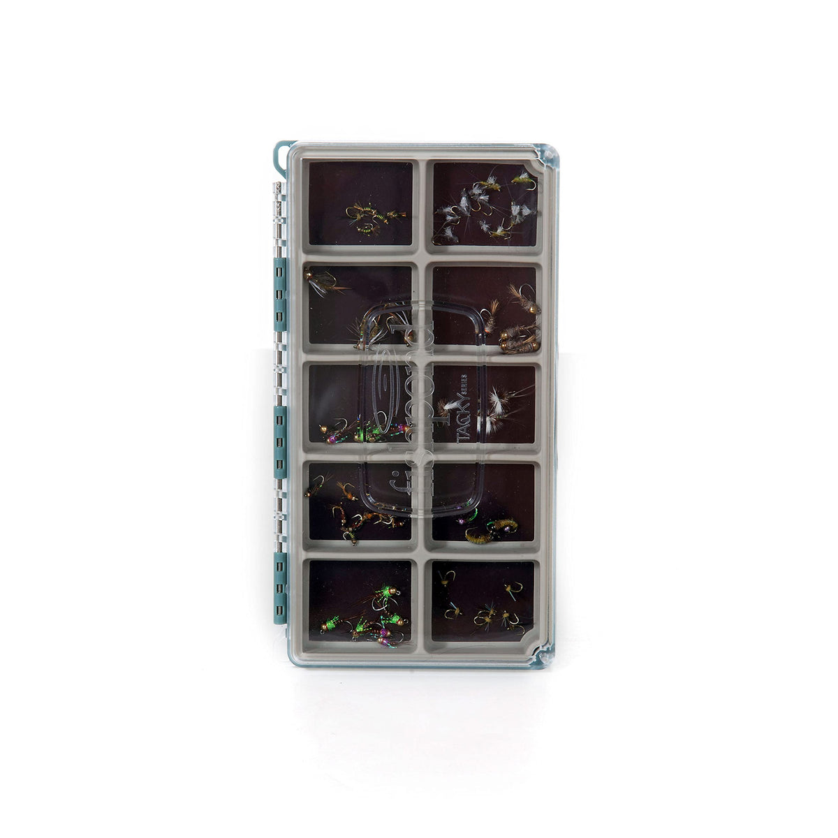Original RiverMag Baja Blue fly box with clear lid