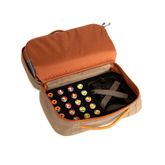 fishpond Tailwater interior pockets organize flies and tools with clear visibility.