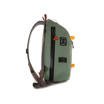 fishpond Thunderhead exterior Hypalon tabs and cord loops for tool attachment.
