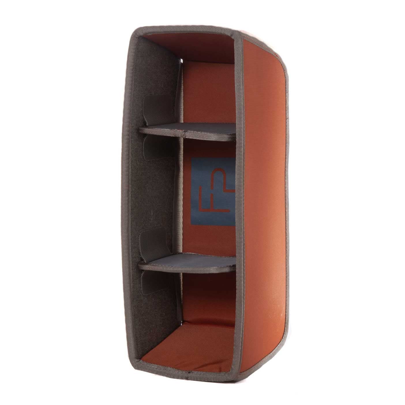 Fishpond Thunderhead Submersible Lumbar Padded Insert product image showing three adjustable compartments