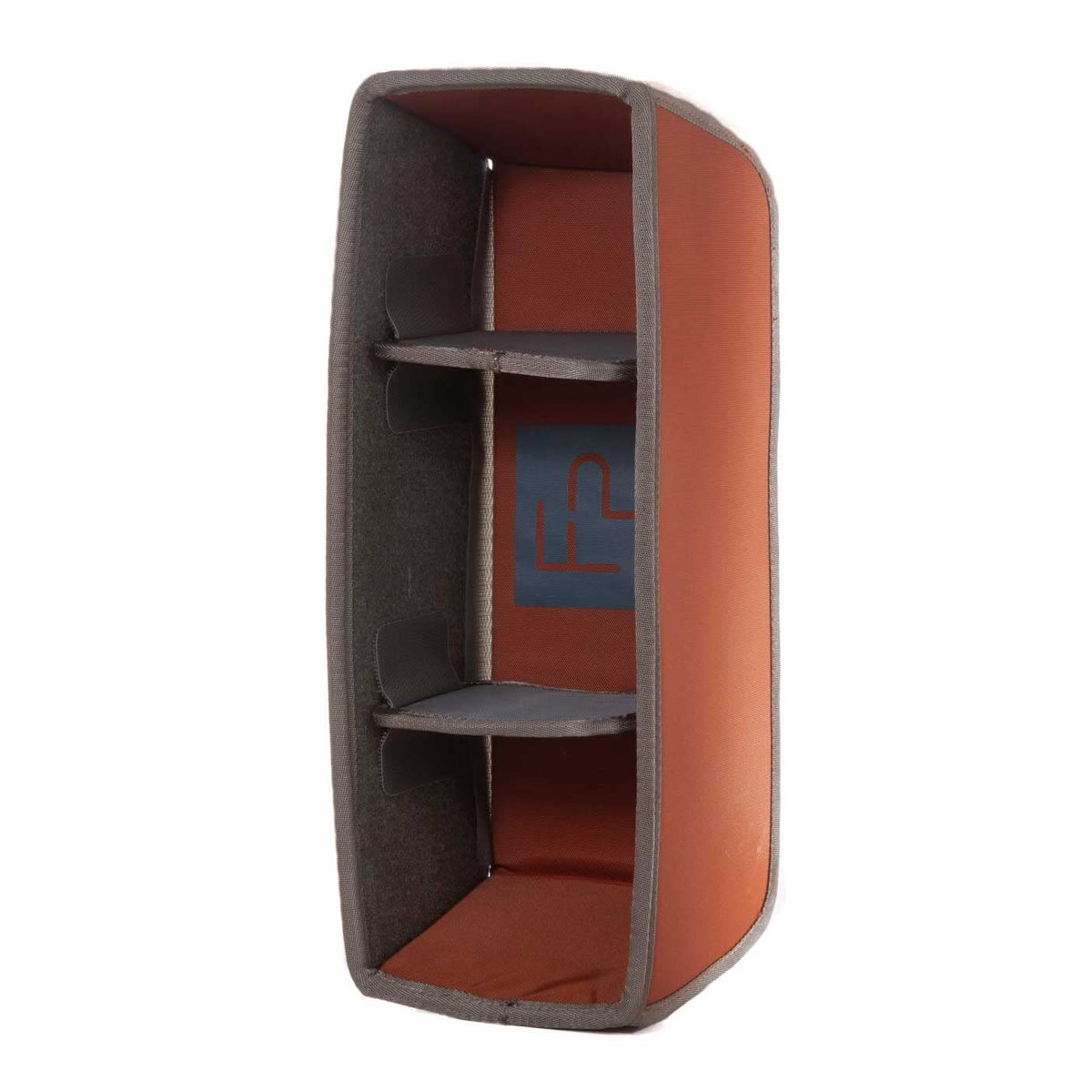 Fishpond Thunderhead Submersible Lumbar Padded Insert product image showing three adjustable compartments