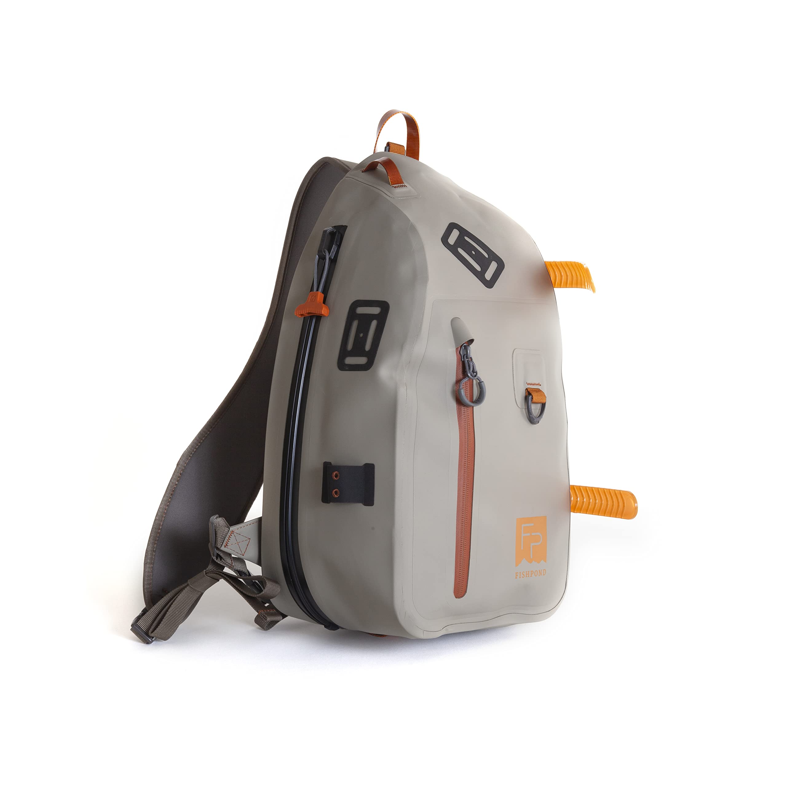 Thunderhead Submersible Waterproof Fly Fishing Sling Pack Eco Shale - front view
