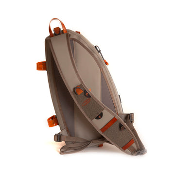Interior of Thunderhead Sling Pack showing removable zippered pocket and TRU Zip closure