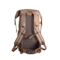 Fishpond Wind River Roll-Top Backpack front pocket for flies and accessories.
