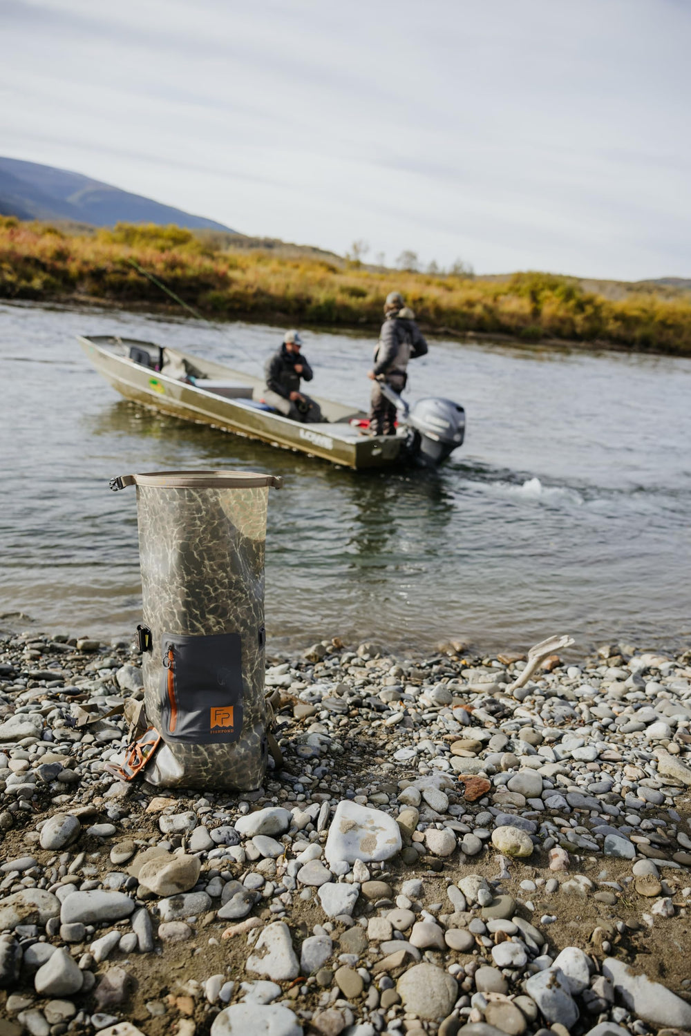 Fishpond Wind River Roll-Top front gear attachments for rod tubes and accessories