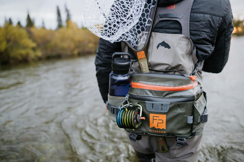 Lightweight foam back panel and hip belt of Stormshadow Pack