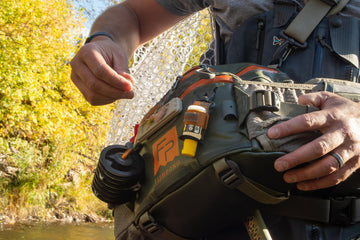 Two large water bottle pockets and hip belt stash pockets on Stormshadow Pack