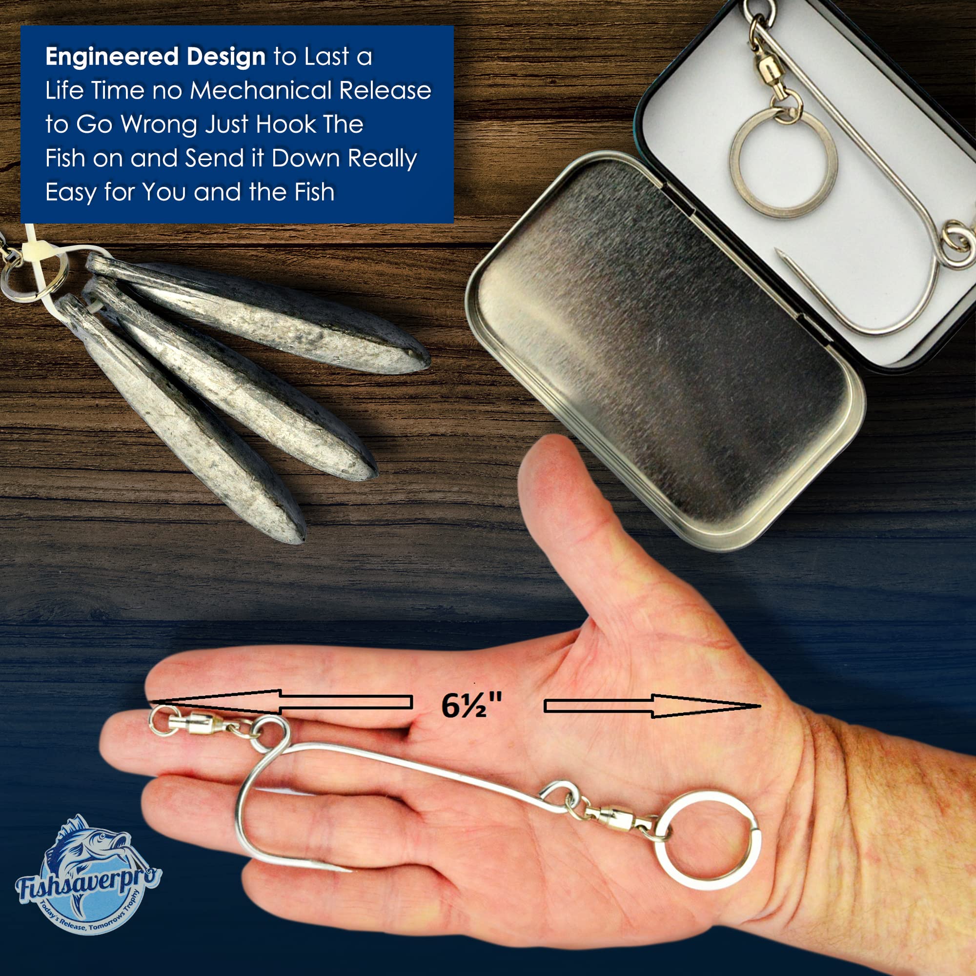 NOAA-compliant descending device for barotrauma recovery