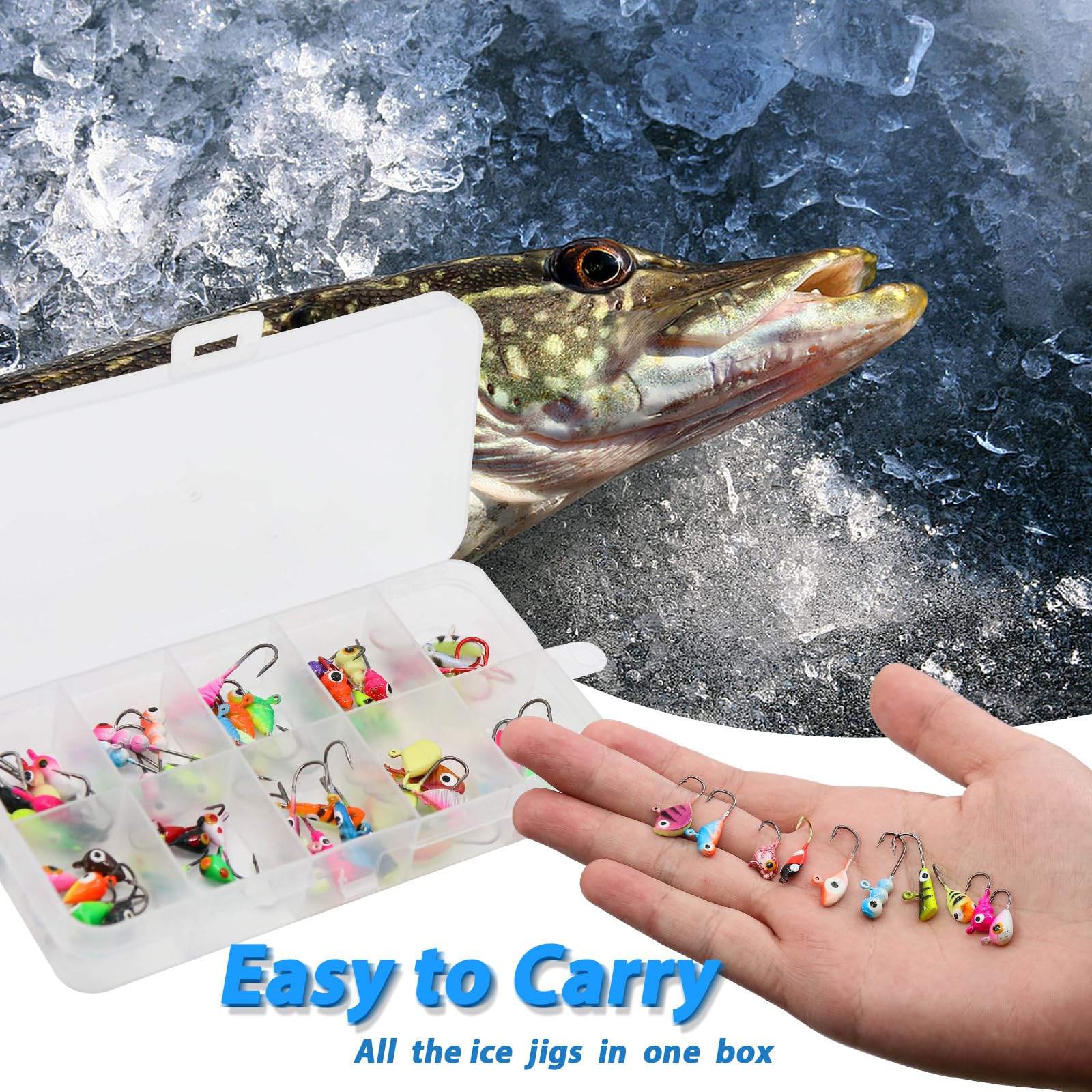 FishTrip durable lead and high-carbon steel hooks for strong hooksets