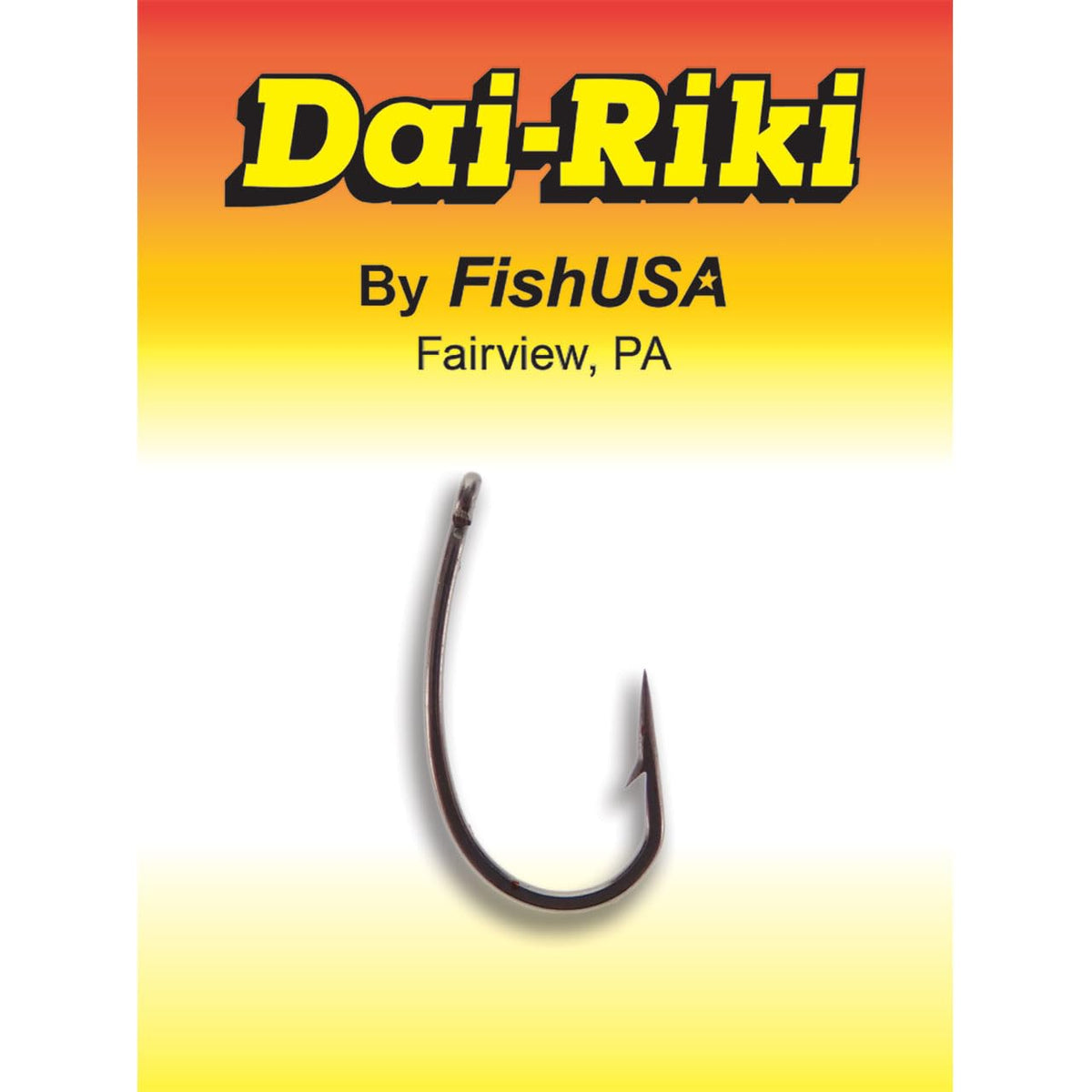 FishUSA Dai-Riki 125 Emerger with straight eye and secure wraps.