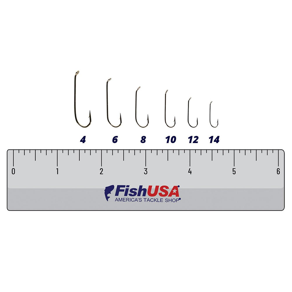 FishUSA Dai-Riki 710 streamer hook down-eye shank aids leader attachment.