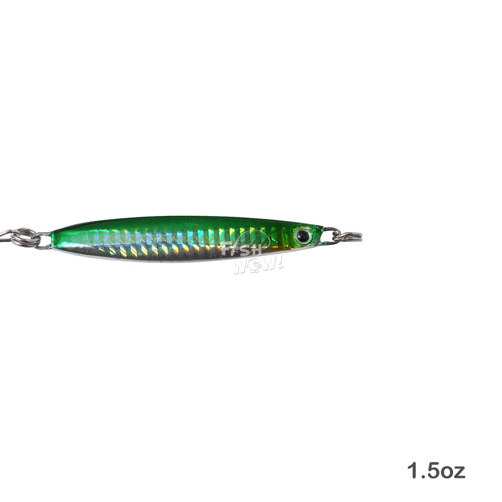 Fish WOW Colt Sniper Jig demonstrates dynamic movement on water surface