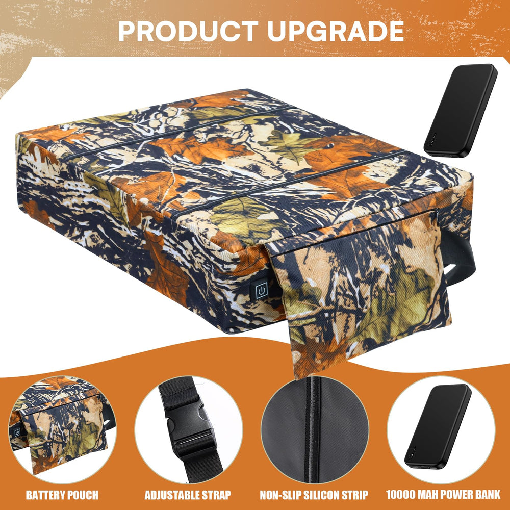 Fisoceny waterproof PVC seat with non-slip base keeps you dry and steady