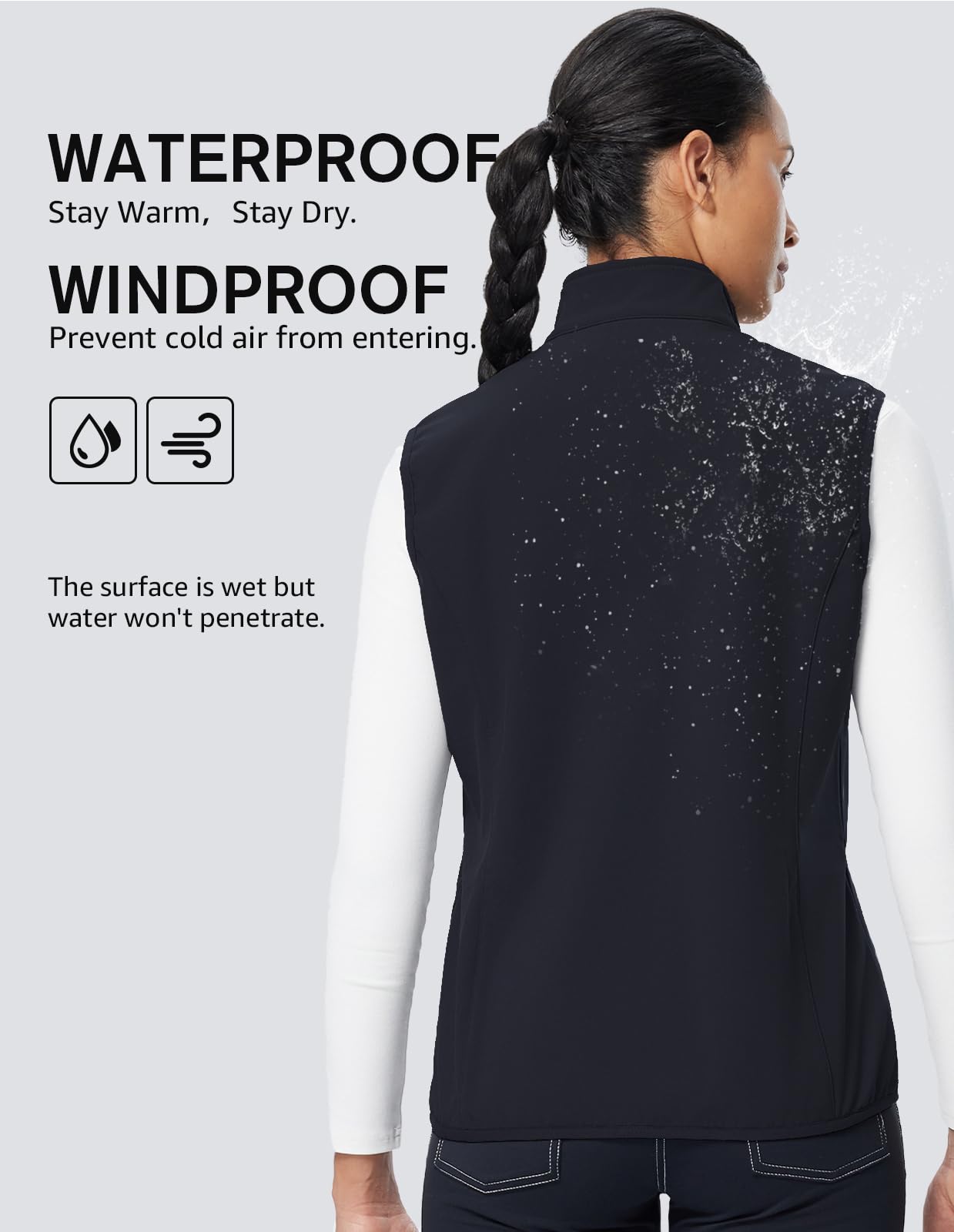 fit space women's softshell vest durable outer featuring rugged construction