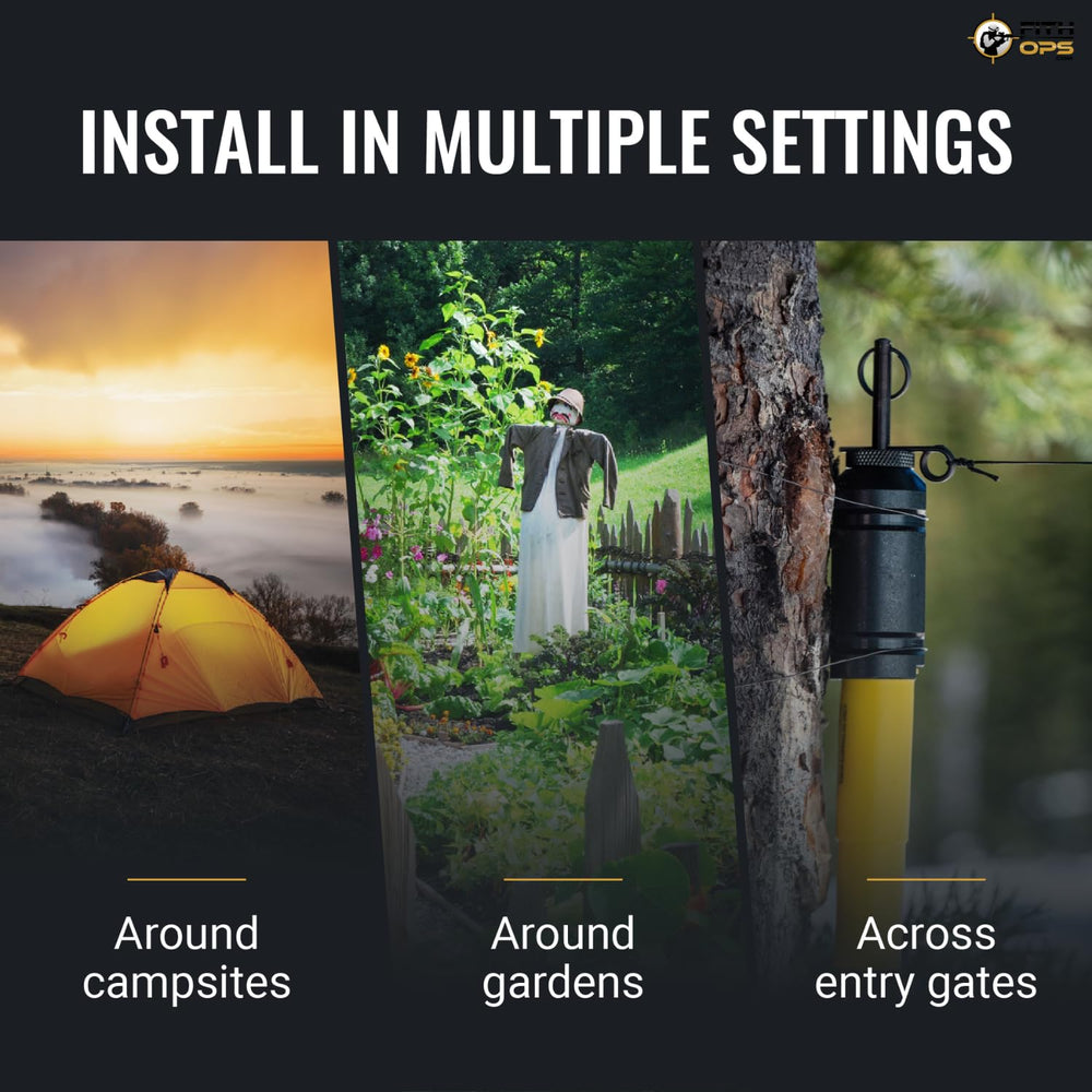 Fith Ops camping kit in use during a backpacking trip