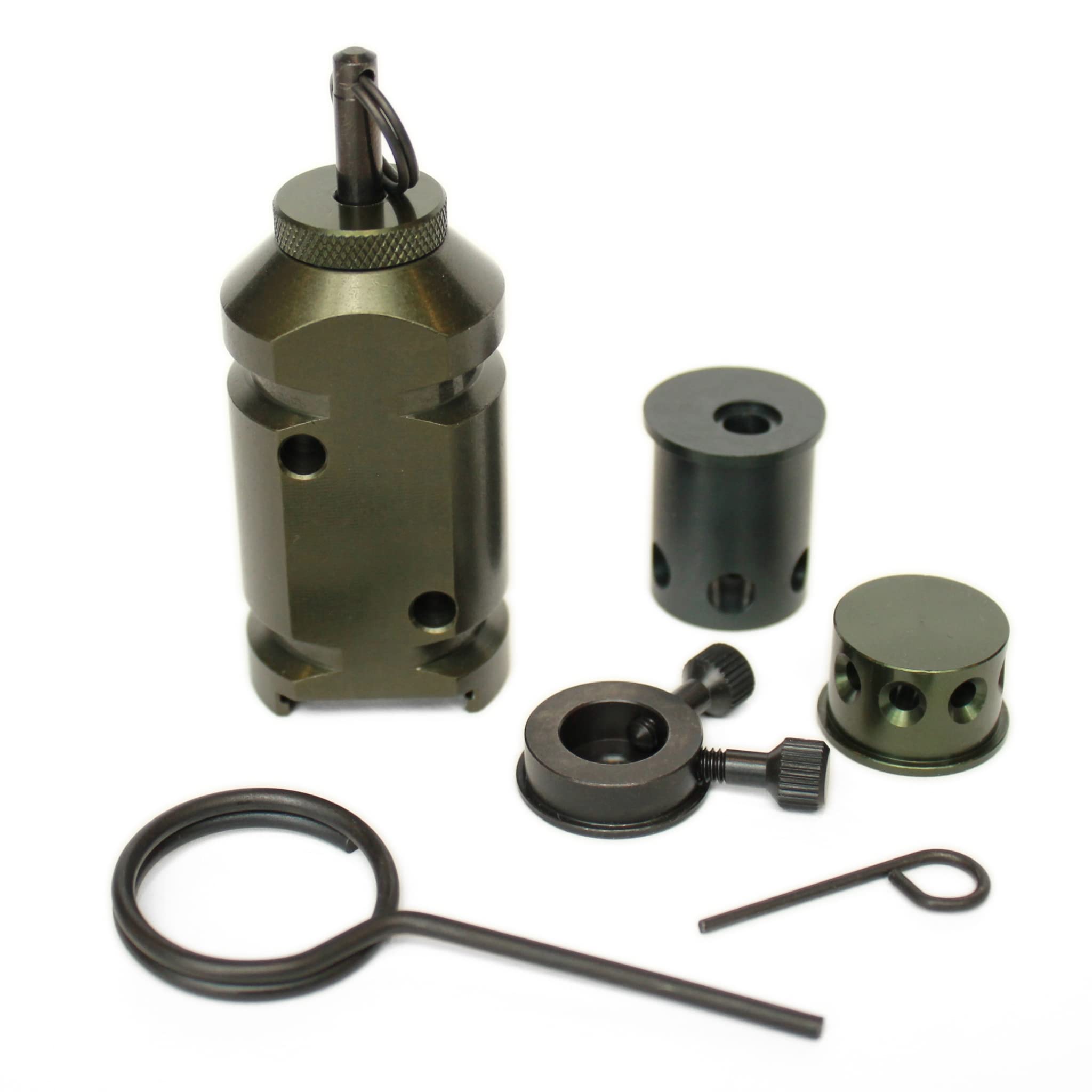 FithOps 12g perimeter alarm device in OD green for perimeter security.