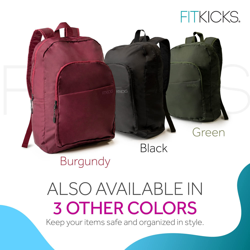 FITKICKS Hideaway blue adjustable straps for comfortable wear on gym or trail